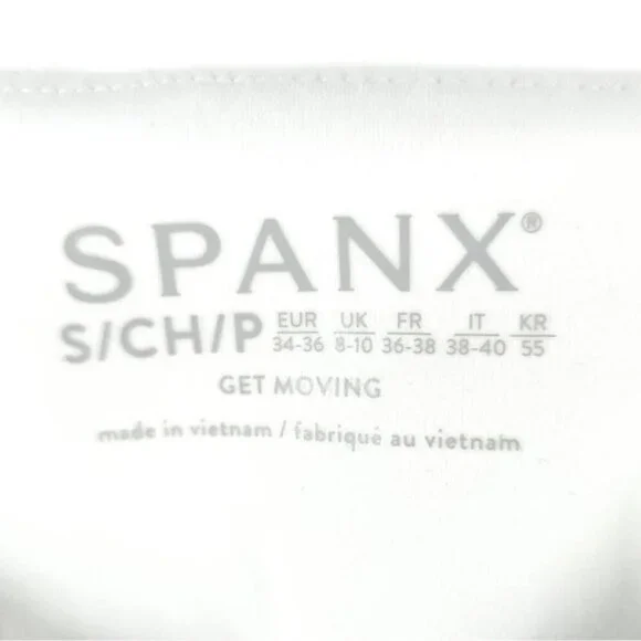 NWT Spanx Women’s Get Moving Pleated Skort Skirt Shorts White Camo‎ 50273R SMALL - Picture 7 of 14